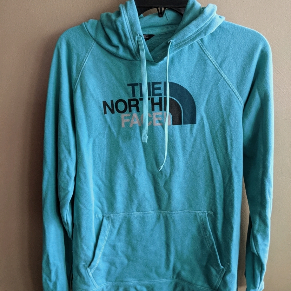 Women's North Face Teal Hoodie